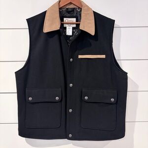 Cripple Creek Wool Ranch Vest XXL Western Workwear Cowboy Core Tan Collar